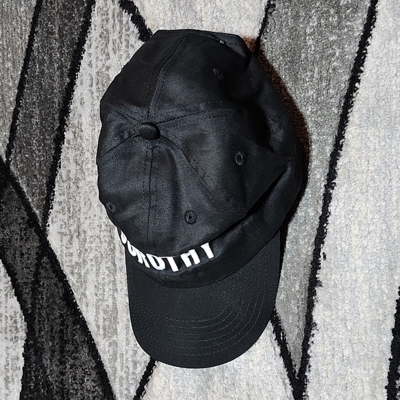 DOROTHY MARTIN BLACK EMBROIDERED ADJUSTABLE CAP HAT UNISEX - Picture 4 of 11